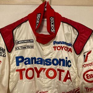 Toyota Denso Formula One Presentation suit Sparco Super Rare worn by Drivers